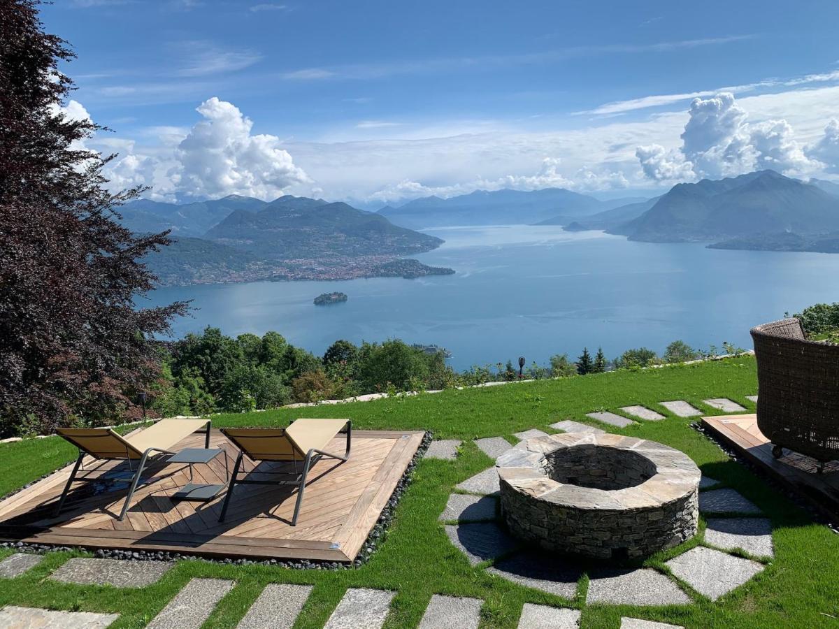 סטרסה Private Luxury Spa & Silence Retreat With Spectacular View Over The Lake Maggiore מראה חיצוני תמונה