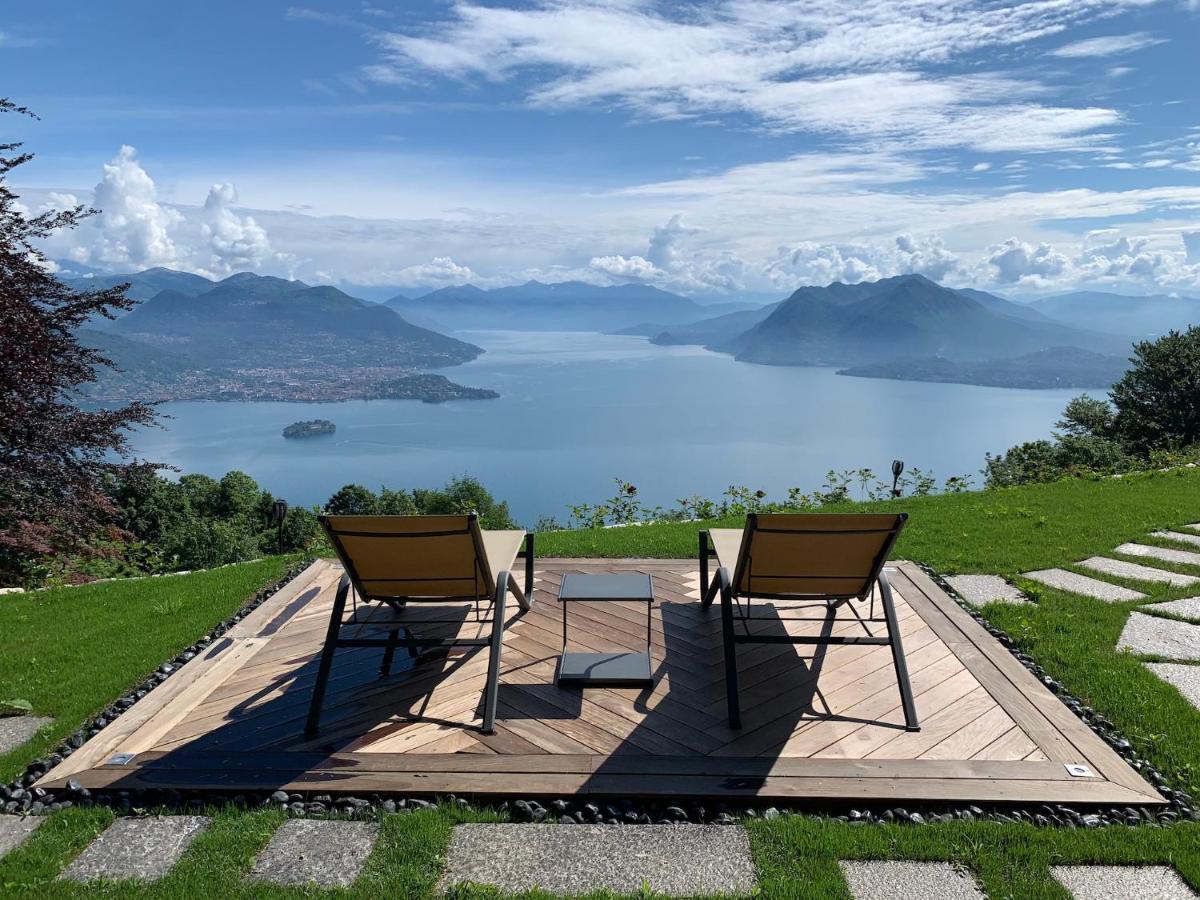 סטרסה Private Luxury Spa & Silence Retreat With Spectacular View Over The Lake Maggiore מראה חיצוני תמונה