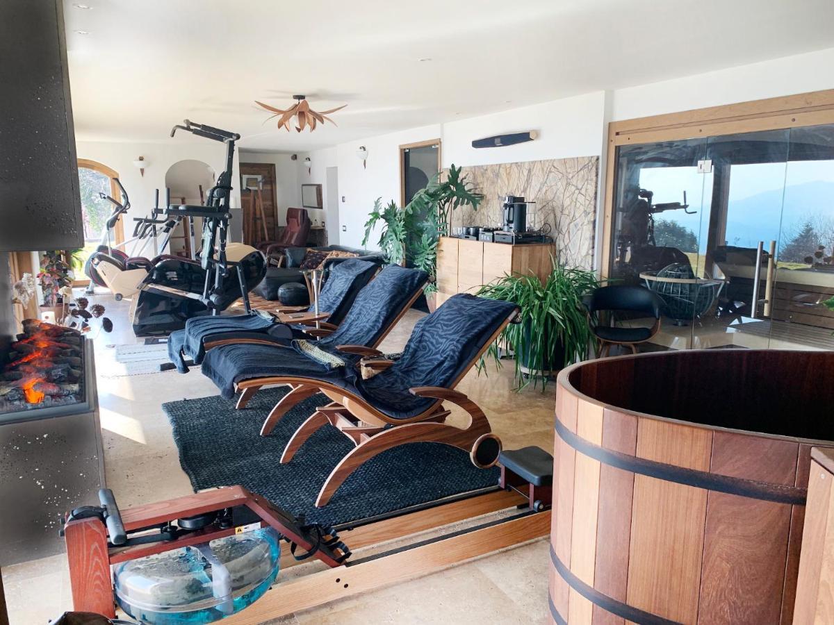 סטרסה Private Luxury Spa & Silence Retreat With Spectacular View Over The Lake Maggiore מראה חיצוני תמונה
