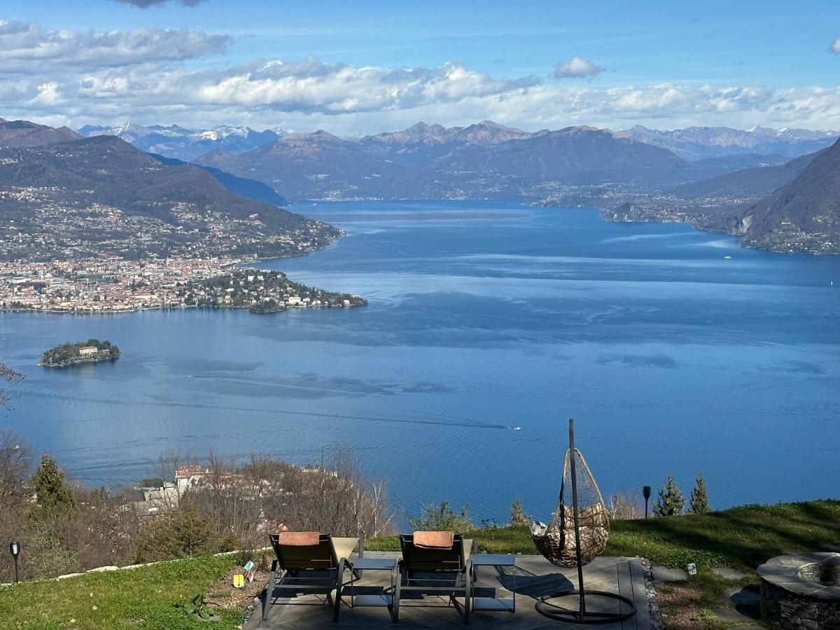 סטרסה Private Luxury Spa & Silence Retreat With Spectacular View Over The Lake Maggiore מראה חיצוני תמונה