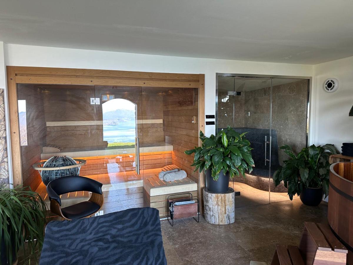 סטרסה Private Luxury Spa & Silence Retreat With Spectacular View Over The Lake Maggiore מראה חיצוני תמונה
