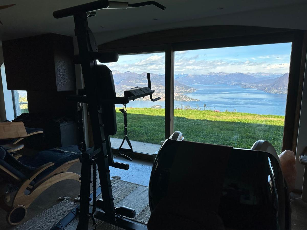 סטרסה Private Luxury Spa & Silence Retreat With Spectacular View Over The Lake Maggiore מראה חיצוני תמונה