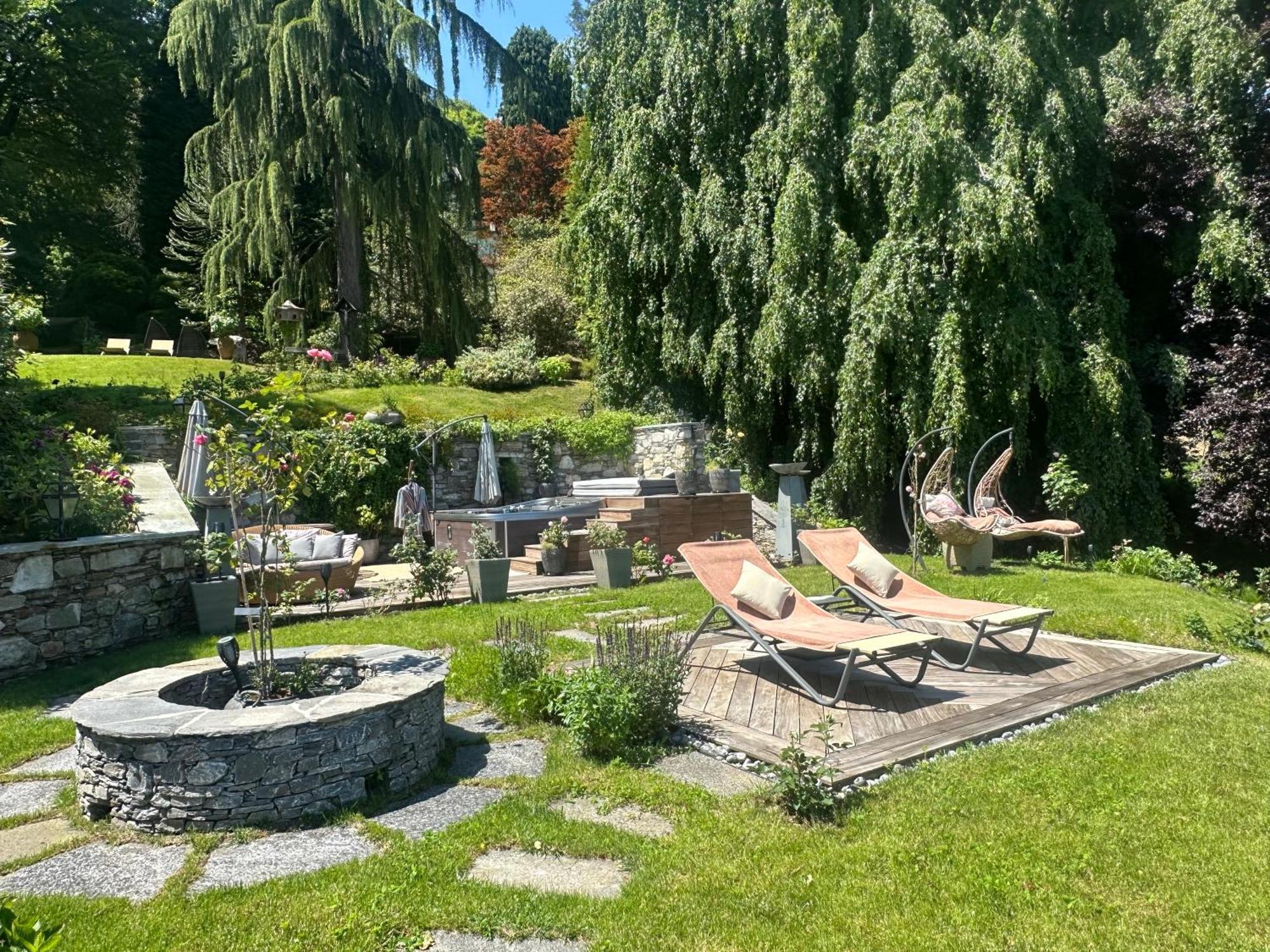 סטרסה Private Luxury Spa & Silence Retreat With Spectacular View Over The Lake Maggiore מראה חיצוני תמונה
