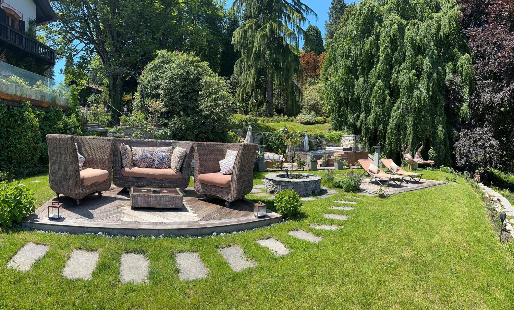 סטרסה Private Luxury Spa & Silence Retreat With Spectacular View Over The Lake Maggiore מראה חיצוני תמונה